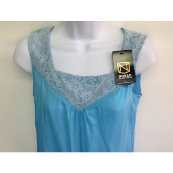 Noble Outfitters Tank Cami Blue Square Neck M - Picture 3 of 8